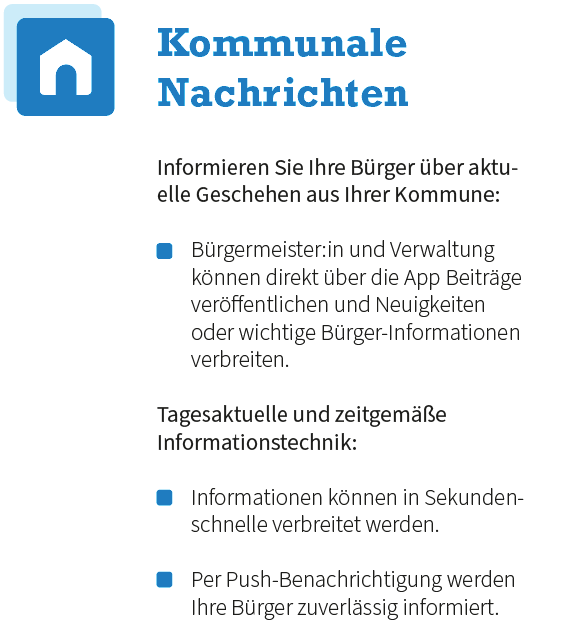 Kommunale Nachrichten